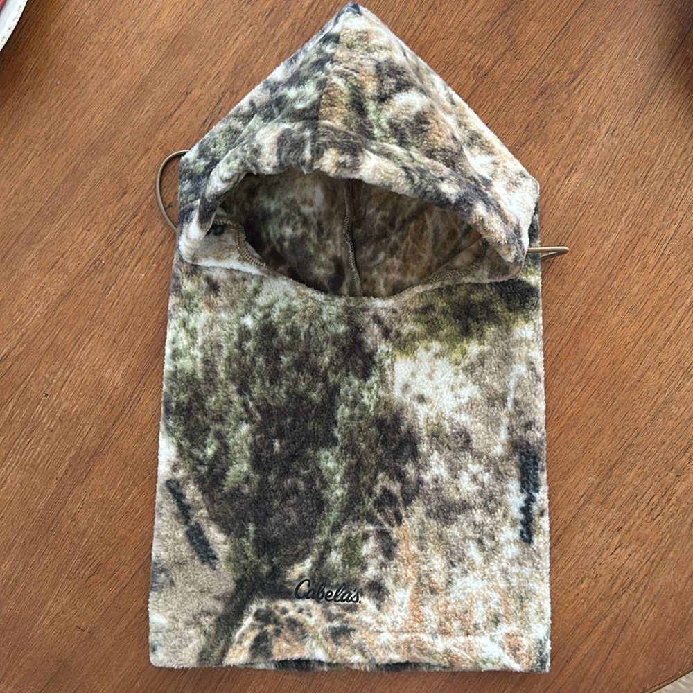 CABELA’S fleece face mask